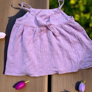 Cat & Jack Lavender Casual Kids Dress
